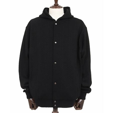 【felkod(フィルコッド)】Cable Knit Like Jacquard Knit sew Parka パーカー(F26S040) | felkod | 23