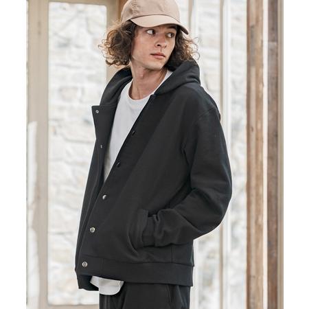 【CAMBIO(カンビオ)】裏毛スウェットボタンパーカー(CMB-R0217) | CAMBIO | 09