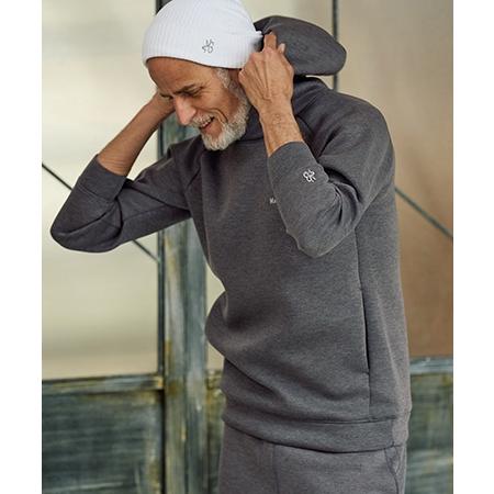 【Maison code 13(メゾンコードサーティーン)】cardboard knit raglan sleeve hoodie パーカー(M26S-21) | Maison code 13 | 13