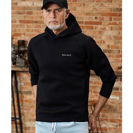 【Maison code 13(メゾンコードサーティーン)】cardboard knit raglan sleeve hoodie パーカー(M26S-21) | Maison code 13 | 17