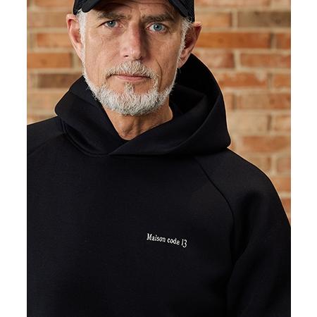 【Maison code 13(メゾンコードサーティーン)】cardboard knit raglan sleeve hoodie パーカー(M26S-21) | Maison code 13 | 18