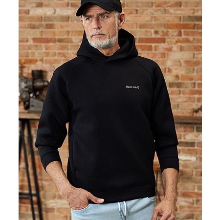 【Maison code 13(メゾンコードサーティーン)】cardboard knit raglan sleeve hoodie パーカー(M26S-21) | Maison code 13 | 05