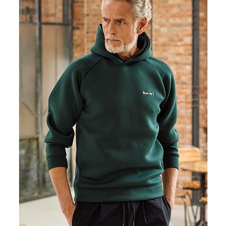 【Maison code 13(メゾンコードサーティーン)】cardboard knit raglan sleeve hoodie パーカー(M26S-21) | Maison code 13 | 06