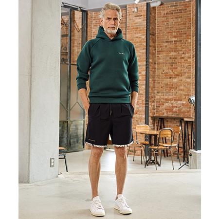 【Maison code 13(メゾンコードサーティーン)】cardboard knit raglan sleeve hoodie パーカー(M26S-21) | Maison code 13 | 09