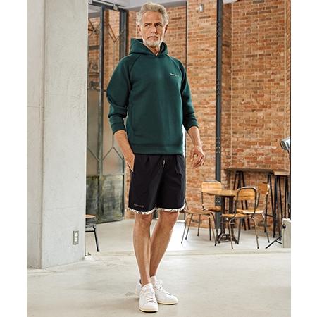【Maison code 13(メゾンコードサーティーン)】cardboard knit raglan sleeve hoodie パーカー(M26S-21) | Maison code 13 | 11