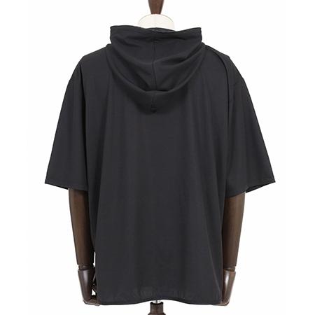 【CAMBIO(カンビオ)】 Stretch Mini Waffle Short Sleeve Zip Up Parka ジップパーカー(S600926cmb) | CAMBIO | 17