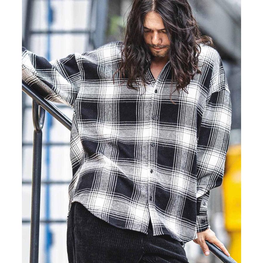 Cambio カンビオ ツイル起毛オンブレチェックオーバーサイズシャツ Cmb1197 Ms4776 Cambio 通販 Yahoo ショッピング