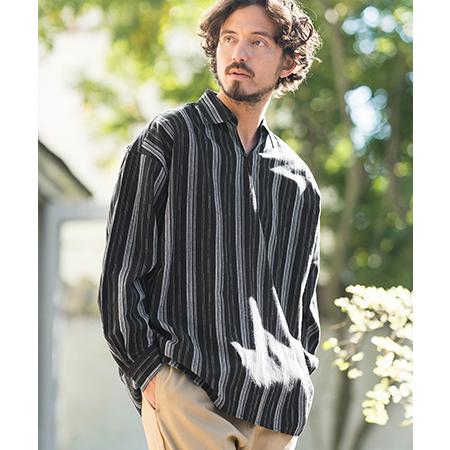 CAMBIO 【CAMBIO(カンビオ)】Cotton Linen Skipper Pullover