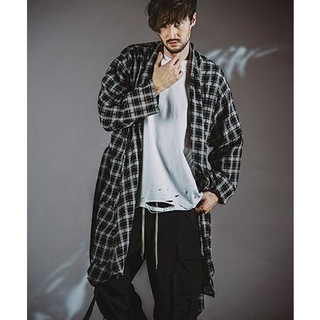 NO ID. 【NO ID.(ノーアイディー)】 チェックカ゛ーセ゛カ゛ウン NO ID. 【NO ID.(ノーアイディー)】 チェックカ゛ーセ゛カ゛ウン
