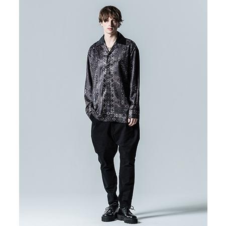 glamb(グラム)】Open Collar Caravan Shirt オープンカラーキャラバン 