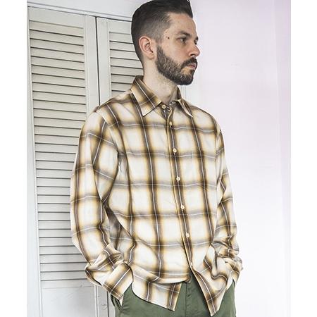 ル*ス様 Miguel Caballero 長袖シャツ 48サイズ オリーブグリ ル*ス様 Miguel Caballero 長袖シャツ 48サイズ オリーブグリ ル*ス様