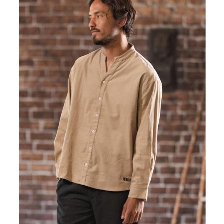 felkod 【felkod(フィルコッド)】Fine Ribbed Corduroy Band Collar 