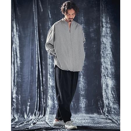 ANGENEHM（アンゲネーム） 【】Herringbone fabric fastener skipper