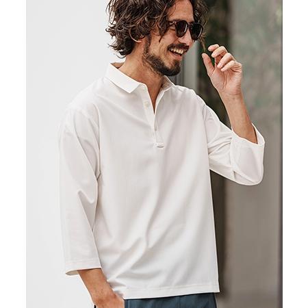 felkodポロシャツ(F25S130)／M felkod 【felkod(フィルコッド)】Light Oxford 3-4 Sleeve Polo