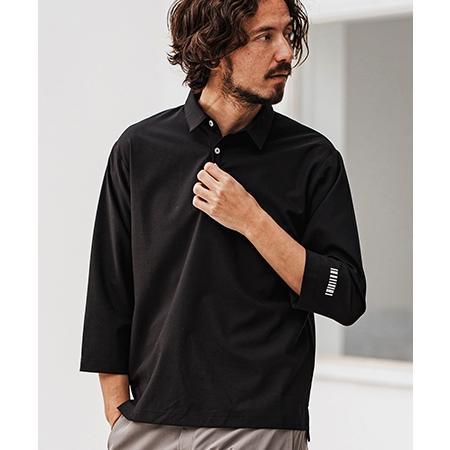 felkodポロシャツ(F25S130)／M felkod 【felkod(フィルコッド)】Light Oxford 3-4 Sleeve Polo