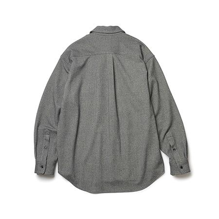 【MROLIVE(ミスターオリーブ)】PEACHSKIN STRETCH GABARDINE -CPO SHIRT シャツ(M253118) | MR.OLIVE | 14