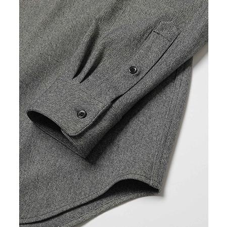 【MROLIVE(ミスターオリーブ)】PEACHSKIN STRETCH GABARDINE -CPO SHIRT シャツ(M253118) | MR.OLIVE | 17