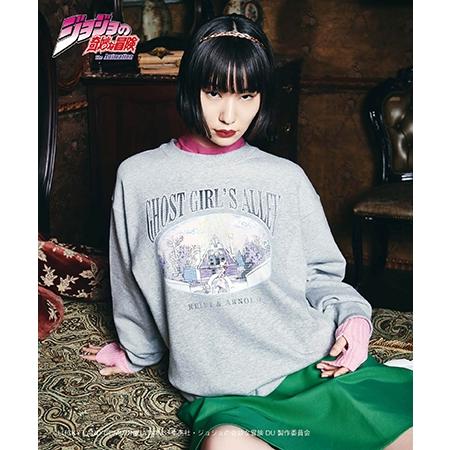 【glamb(グラム)】ジョジョの奇妙な冒険 Ghost Girl Sweat スウェット(GB0223-JJ07)｜cambio｜02