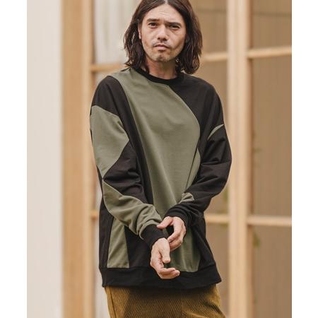 【CAMBIO(カンビオ)】MINI URAKE Patchwork Like Switch Color Pullover スウェット(A12423cmb)｜cambio｜10