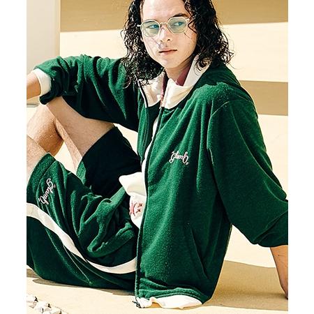 glamb（グラム） 【】Hi Neck Pile Jersey ハイネックパイルジャージ 