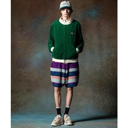 glamb（グラム） 【】Hi Neck Pile Jersey ハイネックパイルジャージ 