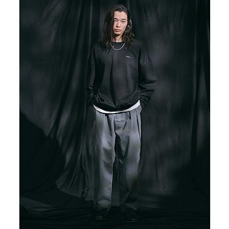 【THEOREM(セオレム)】One Point Embroidered Laidback Sweatshirt スウェット(TRM24-T006S)｜cambio｜09