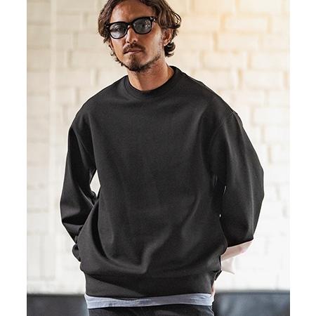 【felkod(フィルコッド)】Switching Accents Cardboard Pullover トレーナー(F24A090)_2