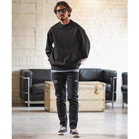 【felkod(フィルコッド)】Switching Accents Cardboard Pullover トレーナー(F24A090)_4