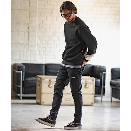 【felkod(フィルコッド)】Switching Accents Cardboard Pullover トレーナー(F24A090)_6