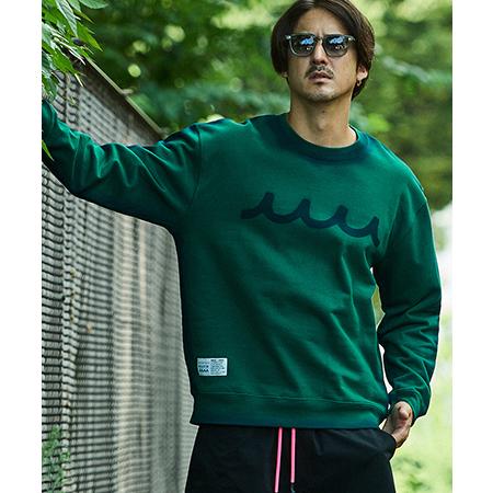 ACANTHUS（アカンサス） 【】muta Spray Line Crewneck スウェット 