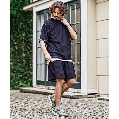 CAMBIO（カンビオ） 【】Russell Layered Short Sleeve Cut sew