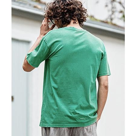【CAMBIO(カンビオ)】Pigment dye Distressed Short Sleeve Cut sew Tシャツ(S601126cmb) | CAMBIO | 19