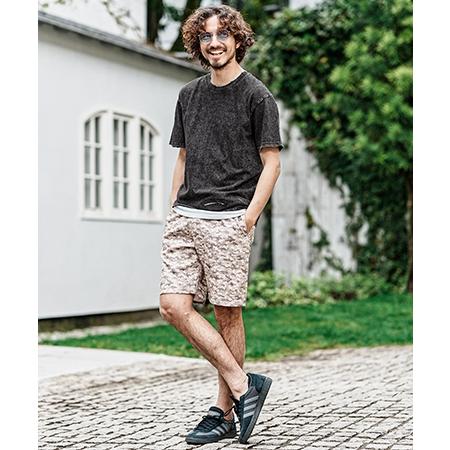 【CAMBIO(カンビオ)】Pigment dye Distressed Short Sleeve Cut sew Tシャツ(S601126cmb) | CAMBIO | 11