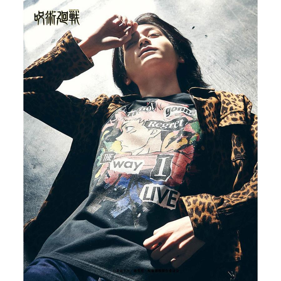 即購入不可 呪術廻戦 glamb 虎杖悠仁 イタドリTシャツ ホワイト 2サイズ glamb（グラム） 【】呪術廻戦 Itadori T イタドリT(GB0221-JK01) 虎杖