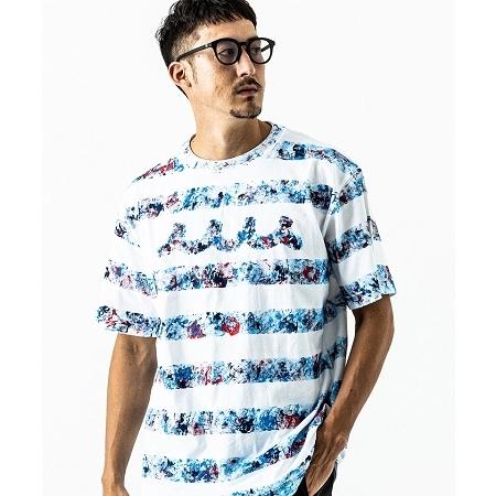 ACANTHUS 【ACANTHUS(アカンサス)】muta Paint Border Tee Tシャツ