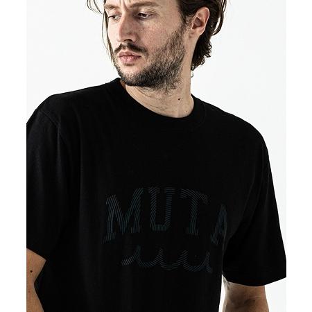 ACANTHUS（アカンサス） 【】mutaRainbow Stencil Logo Tee Tシャツ