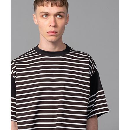 MROLIVE(ミスターオリーブ)】SAN JOAQUIN COTTON BORDER -BASQUE SHIRT カシミアストール
