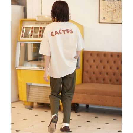 【CAMBIO(カンビオ)】ベトジャン風ビッグシルエットTシャツ（Cactus）(CASD-077)｜cambio｜09