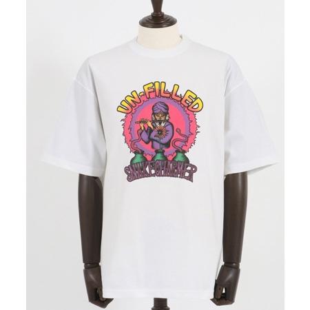 【un-filled(アンフィルド)】HEAVY WEIGHT BIG-T - OLD SKATE GRAPHIC Tシャツ(SDUF-2315)｜cambio｜07