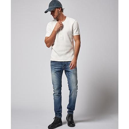 wjk 【wjk】 waffle henley ヘンリーネックカットソー(7974 wf17d