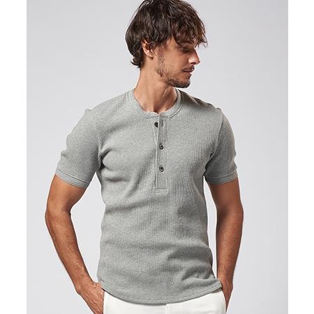 あすなろ wjk バックボアヘンリーネック wjk 【wjk】 waffle henley ヘンリーネックカットソー(7974 wf17d
