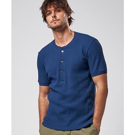 wjk 【wjk】 waffle henley ヘンリーネックカットソー(7974 wf17d 