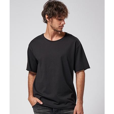 wjk 【wjk】wide cut-off crew-neck S-S Tシャツ(7327 js01d) : CAMBIO