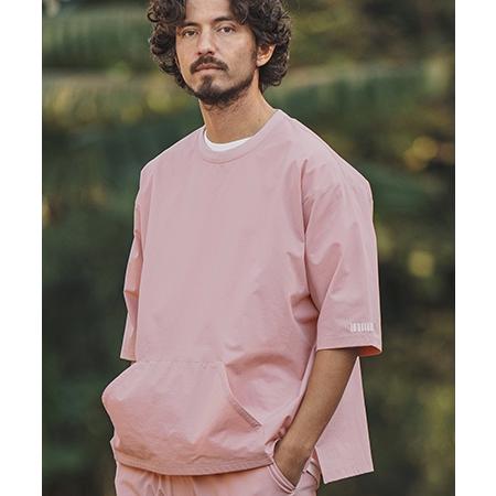 【felkod(フィルコッド)】Oversize Nylon Shirts Cut sew シャツカットソー(F24H270)｜cambio｜09