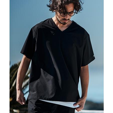 【felkod(フィルコッド)】 Nylon Oversized V Neck Tee Tシャツ(F24N080)｜cambio｜11