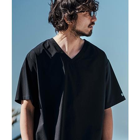 【felkod(フィルコッド)】 Nylon Oversized V Neck Tee Tシャツ(F24N080)｜cambio｜13