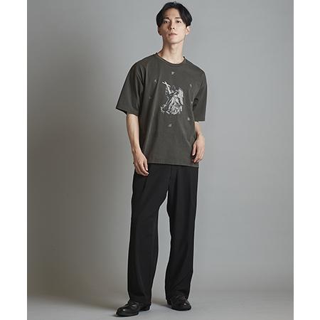 【NO ID.(ノーアイディー)】ANGELフ゜リントBIG-T Tシャツ(854006-715T)｜cambio｜21