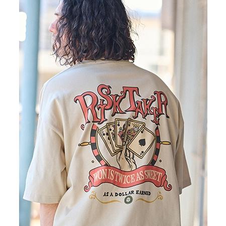 【CAMBIO(カンビオ)】ビッグシルエットプリントTシャツ（RISKTAKER）(CASD-125) | CAMBIO | 13