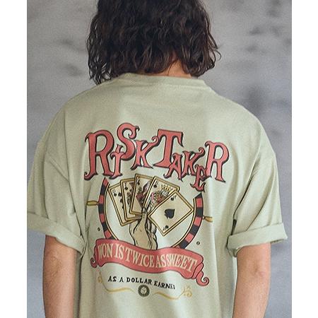 【CAMBIO(カンビオ)】ビッグシルエットプリントTシャツ（RISKTAKER）(CASD-125) | CAMBIO | 19