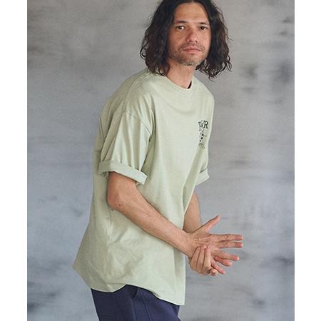 【CAMBIO(カンビオ)】ビッグシルエットプリントTシャツ（RISKTAKER）(CASD-125) | CAMBIO | 20